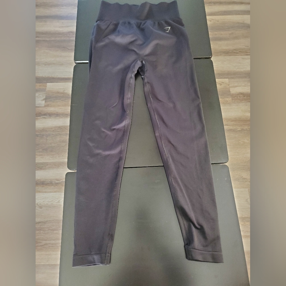 Gymshark Vital Seamless Leggings, Black, Size Small, Excellent Condition!
